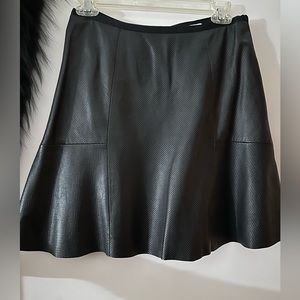 Sandro leather skirt size 6